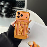 Roman Column Angel Design Hollowed-Out Shockproof Case For IPhone