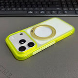Airbag Shockproof Rotatable Kickstand Magnetic Case for iPhone