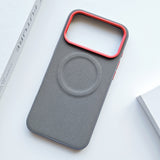 Diamond pattern magnetic case for iPhone