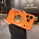 Rotatable Mirror Kickstand Shockproof Case for iPhone