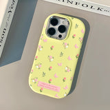 Butterfly Flower Phone Case for iPhone