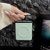 Simple Ring Buckle Full-Coverage Hinge Magnetic Case for Samsung