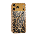 Leopard Print Electroplated Case for iPhone