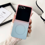 Two-Tone Gradient Magnetic Silicone Case for Samsung