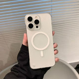 Magnetic Matte Frameless Case for iPhone
