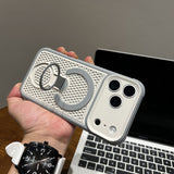 Cooling Magnetic Rotatable Stand Case for iphone