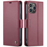 Business-Style Leather Flip Case for Samsung