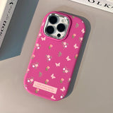 Butterfly Flower Phone Case for iPhone