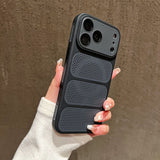 Heat-Dissipating Frosted Magnetic Shockproof Case for iPhone