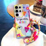 Abstract Art Painting Full-Coverage Anti-Fall Phone Case For Samsung