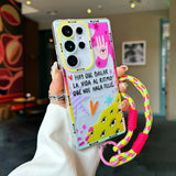 Abstract Art Painting Full-Coverage Anti-Fall Phone Case For Samsung