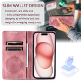 Leather Sunflower Magnetic Wallet Case for iPhone