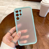 Matte Transparent Protective Phone Case for Samsung