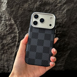 Kevlar Matte Magnetic Shockproof Case for iPhone