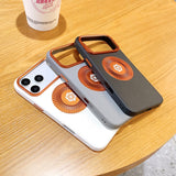 Graphene Heat Dissipation Vegan Leather Case for iPhone