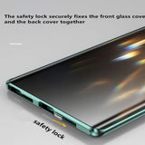 Metal 360° Full HD Anti-Spy Screen Protector Case