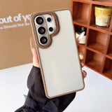 Lens Bracket Clear Shockproof Case for Samsung