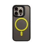Two-Tone Magnetic Matte Shockproof Phone Case for iPhone