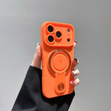 Full-Cover with Stand Magnetic Case for iPhone