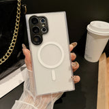 Soft Touch Matte Magnetic Case for Samsung
