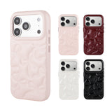 3D Embossed Bow Shockproof Case for iPhone