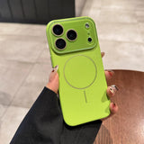 Skin-Friendly Magnetic Case with Lens Protector for iPhone