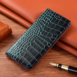 Crocodile Texture Genuine Leather Card Slot Case for iPhone