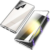 Metal 360° Full HD Anti-Spy Screen Protector Case