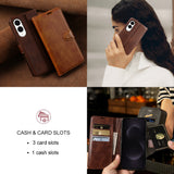 Premium Wallet Flip Leather Shockproof Case for Samsung