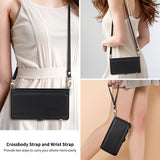 Card Wallet Shockproof Case with Lanyard for iPhone