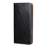 Genuine Leather RFID Blocking Card Slots Case for iPhone