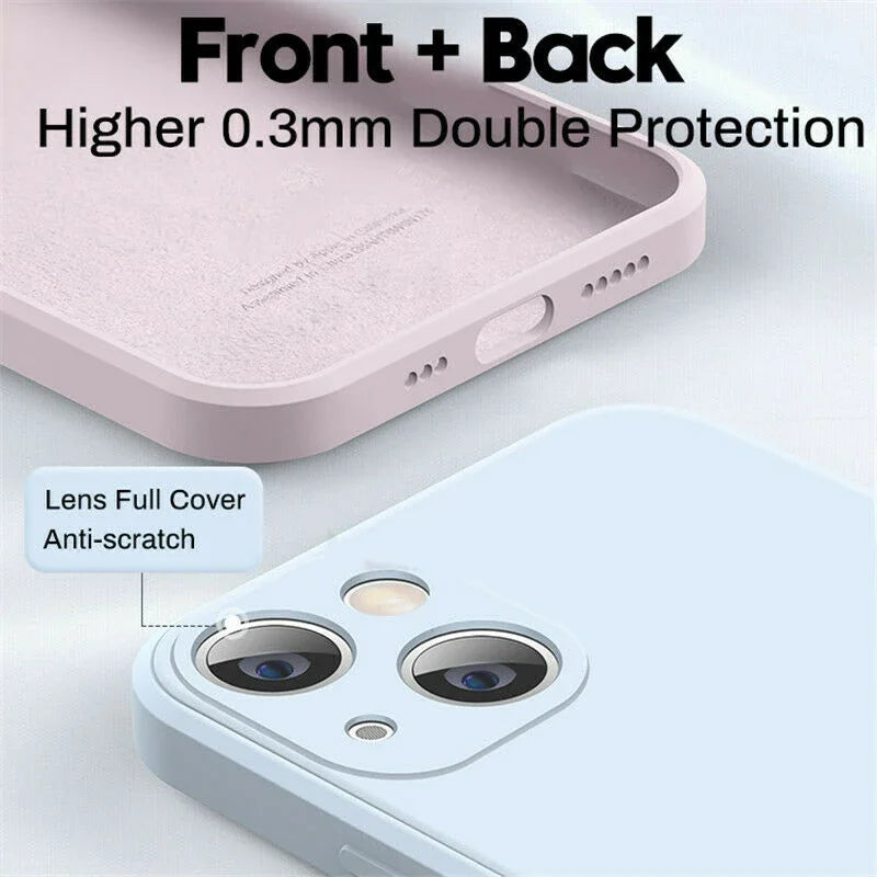 Original Edge Liquid Silicone Case for iPhone