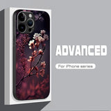 Pink Spring Cherry Blossoms Case For iPhone