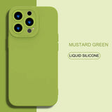 Liquid Silicone Phone Case For iPhone