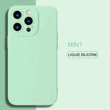 Liquid Silicone Phone Case For iPhone