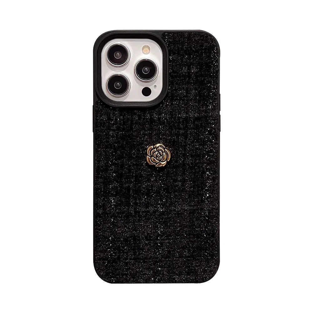 Rose metal Minimalism art Phone Case For iPhone