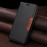 Flip Leather Galaxy Magnetic Wallet Case for Samsung