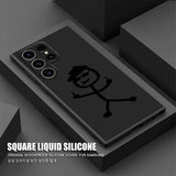 Funny Little Figure Cute Man Phone Case For Samsung