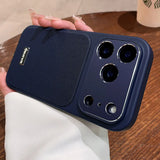 Frosted Fabric Magnetic Full Bumper Phone Case For iPhone