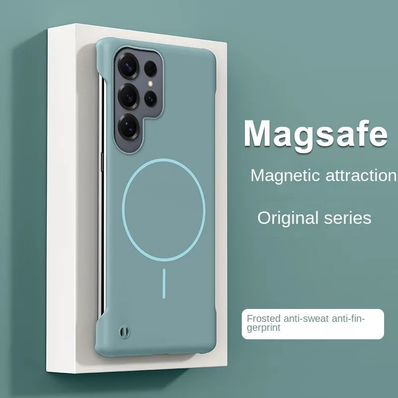 Ultra Thin Frameless Magnetic Case For Samsung