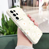 Flower Silicone Phone Case For Samsung
