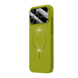 Magnetic Hard PC Lens Protector Phone Case For iPhone