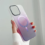 Luxury Magnetic Gradient Color Slim Case for iPhone