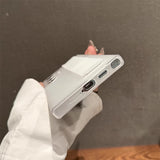 Luxury Ultra-Thin Matte Elastic Silicone Wrist Strap Shockproof Case for Samsung