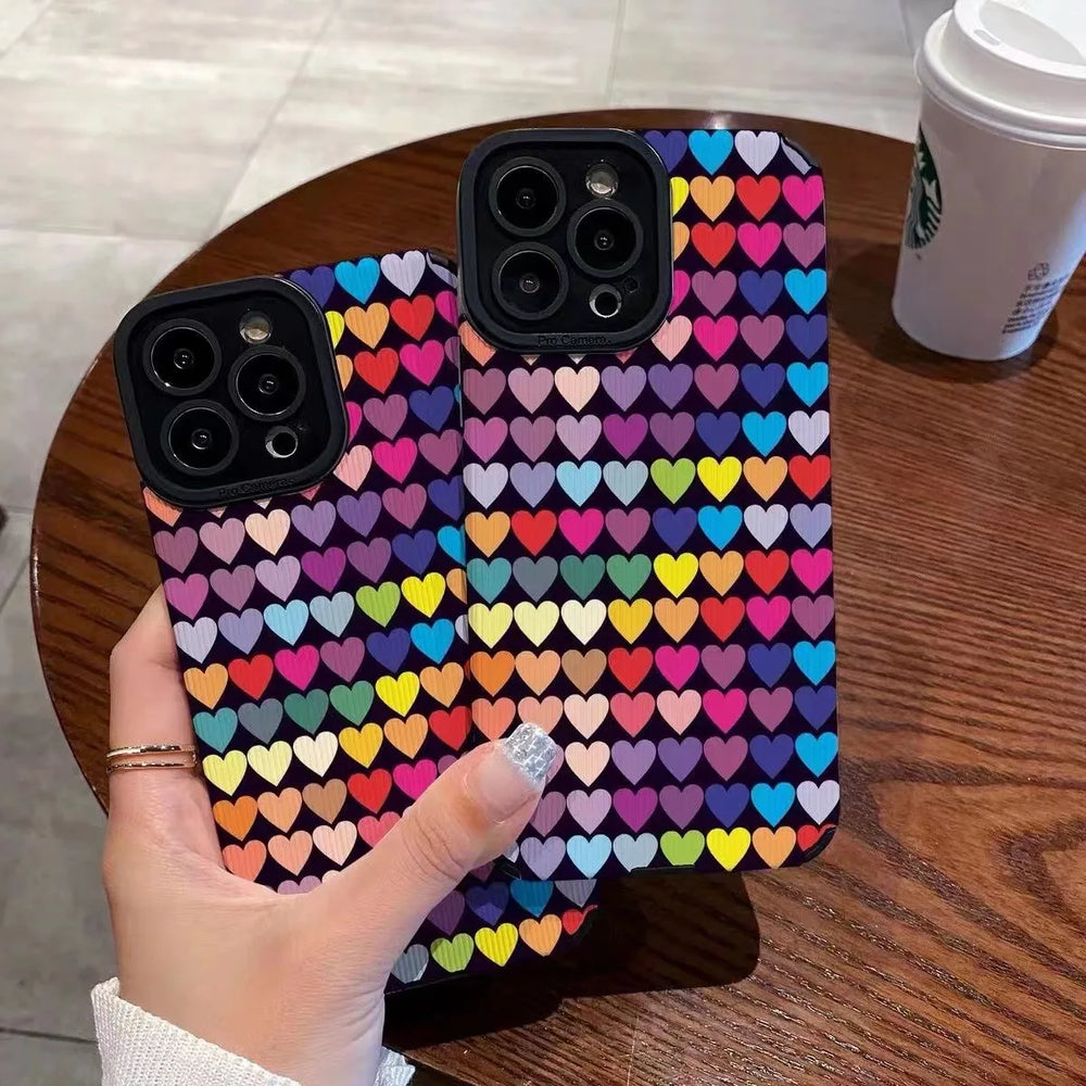 Cute Heart Phone Case For iphone