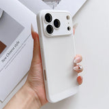 Grid Shell Electroplated Cooling Dissipation Shockproof Case for iPhone