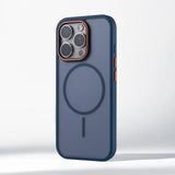 Luxury Matte Translucent Magnetic Case For iPhone
