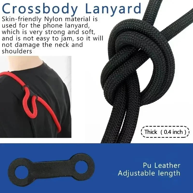 Universal Adjustable Anti-lost Phone Crossbody Strap