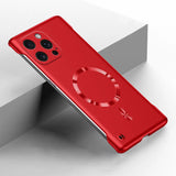 Ultra‑Slim Frameless Magnetic Charging Case for iPhone