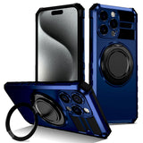 Shockproof Armor Ring Holder Magnetic Case For iPhone